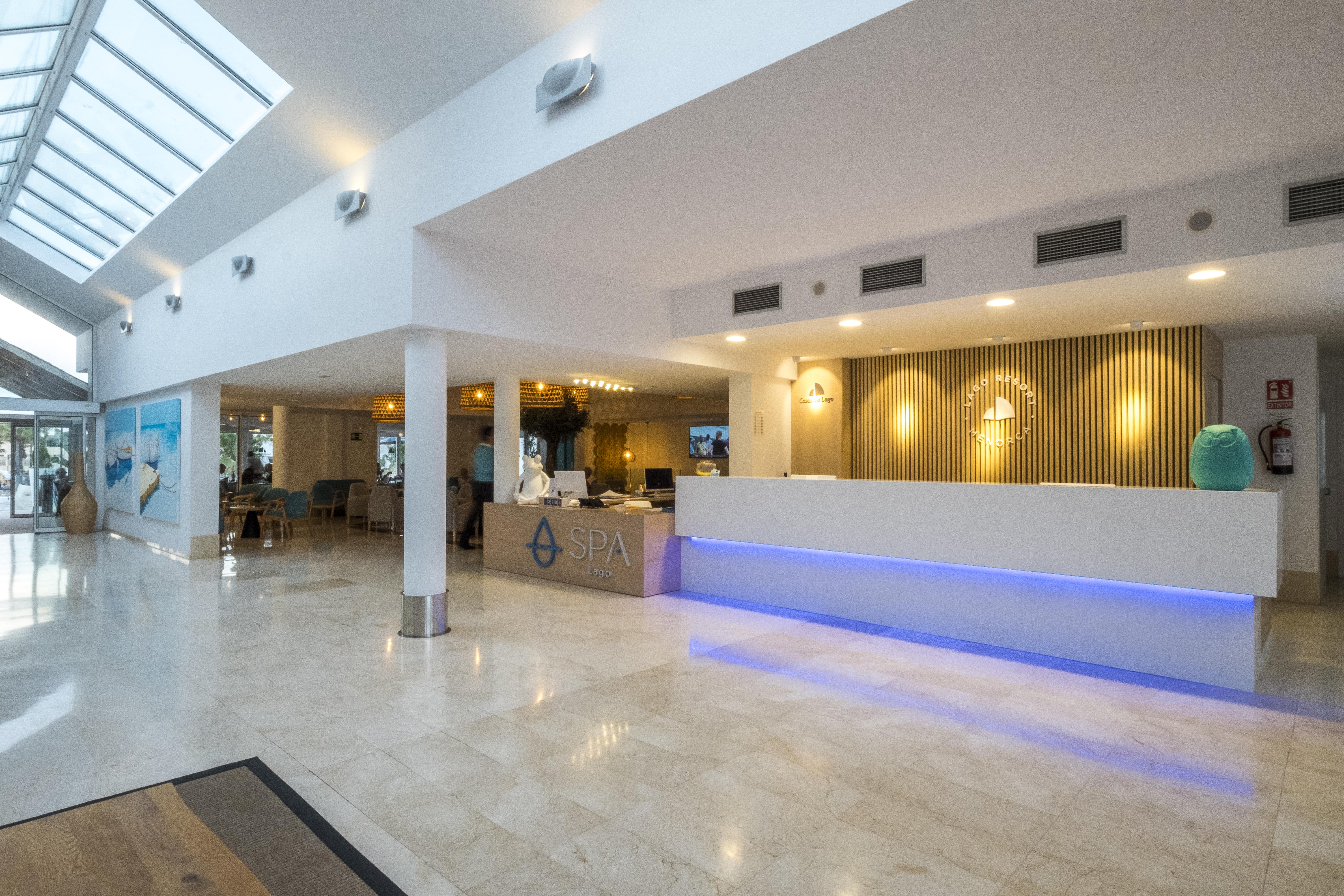 Lago Resort Menorca - Casas Del Lago Adults Only Cala en Bosch Esterno foto Lobby