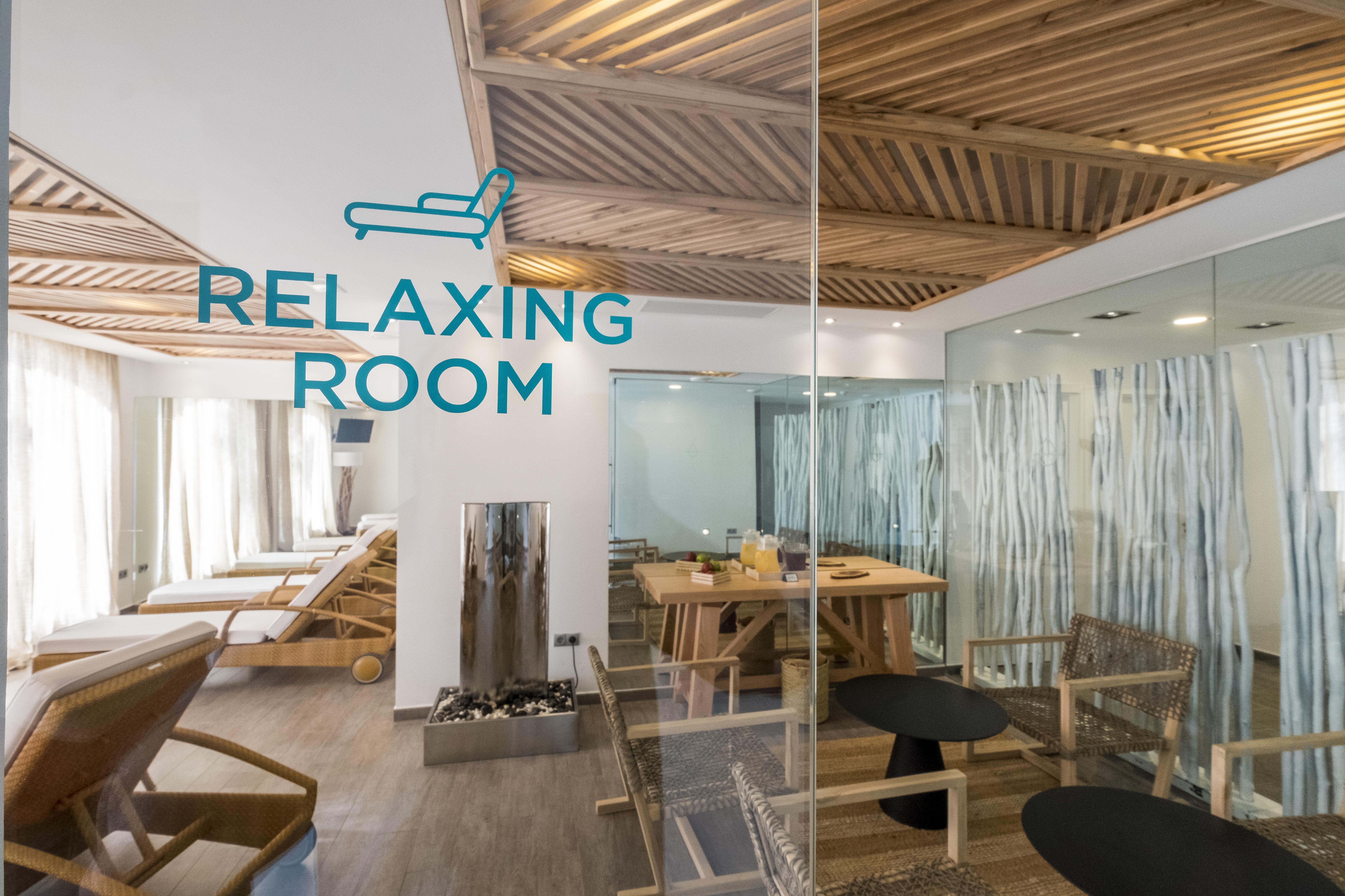 Lago Resort Menorca - Casas Del Lago Adults Only Cala en Bosch Esterno foto Relaxing room